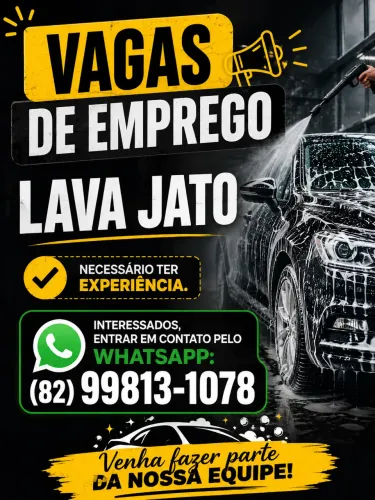? VAGAS DE EMPREGO ?