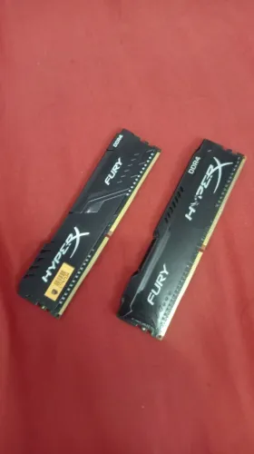 Kit Memória RAM HyperX Fury 16GB (2x8GB) DDR4 - Kingston
