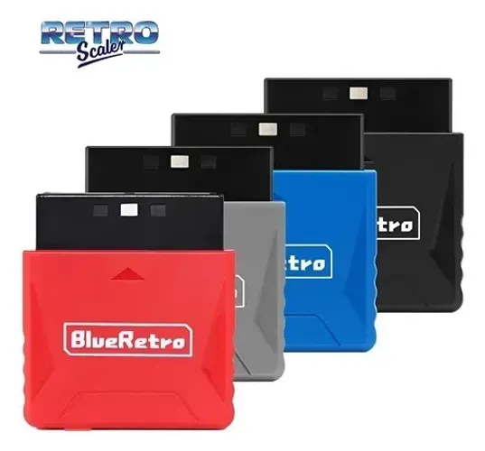Adaptador Blue Retro Mini PS2 e PS1 - Faço OLXPAY