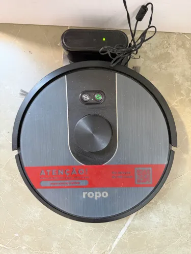 Robô aspirador e passa pano - Ropo Glass 4