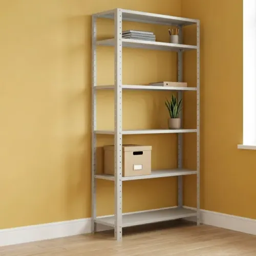 Estante Aço 6 Bandejas 42cm Reforçada Alta Capacidade Organização Profissional W3 16005 X