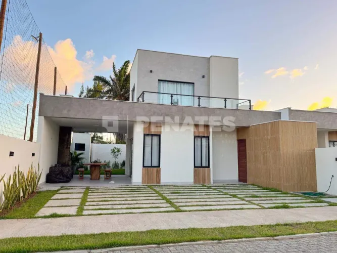 Casa em condomínio à venda, 3 quartos, 1 suíte, 2 vagas, Praia Barra de Tabatinga - Nísia