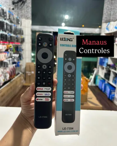 Controle de Tv 4K da TCL Smart