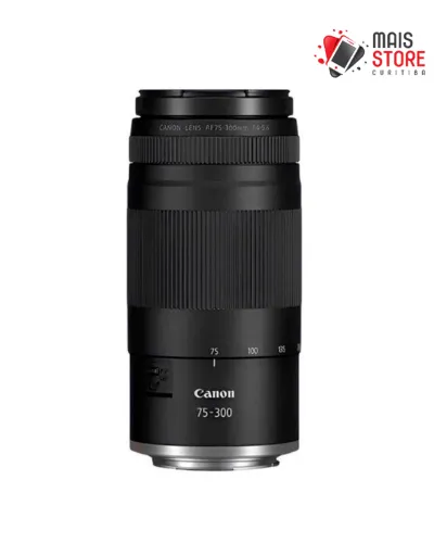 Lente Canon RF 75-300MM F/4-5.6 - (Novo/Lacrado)