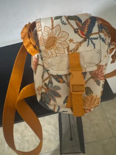 Bolsa Farm Fervo Estampada Jardim Boho Dom