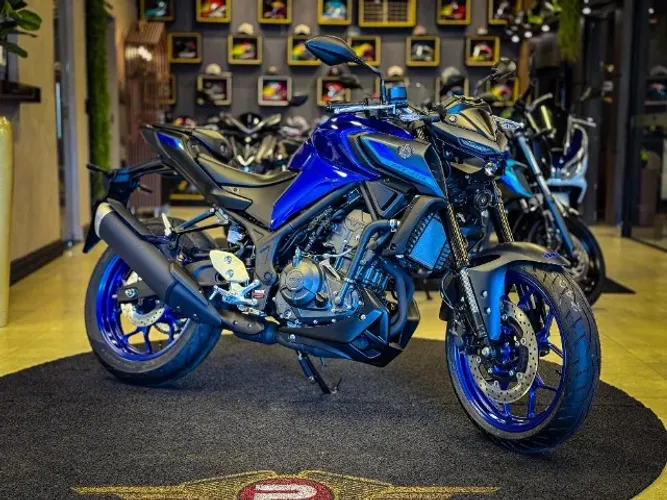YAMAHA MT-03 ABS CONNECTED AZUL 2026