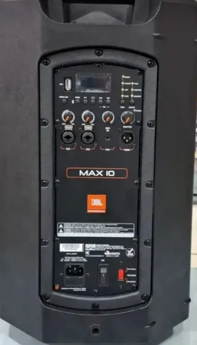 Caixa ativa JBL max 10 