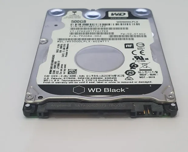 HD 500 GB Western Digital Slim para Notebook
