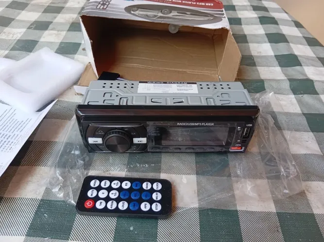 RADIO PLAYER NA CAIXA