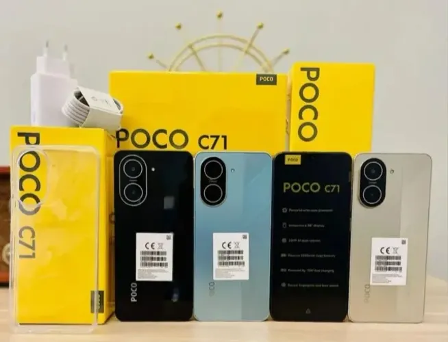 Aparelho Celular Xiaomi Poco C71 4Ram 64Gb Novo Lacrado.