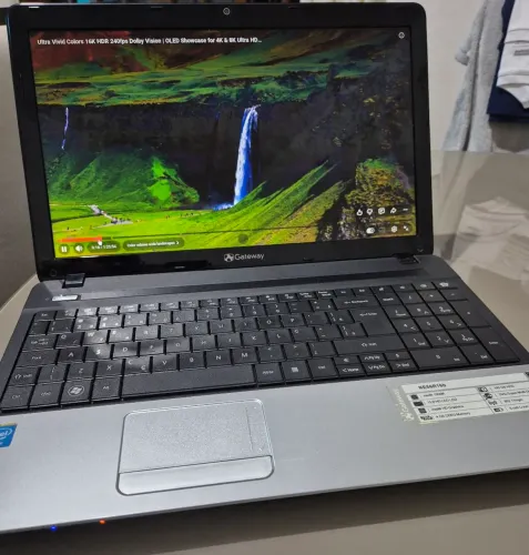 Notebook Gateway(acer) básico, formatado