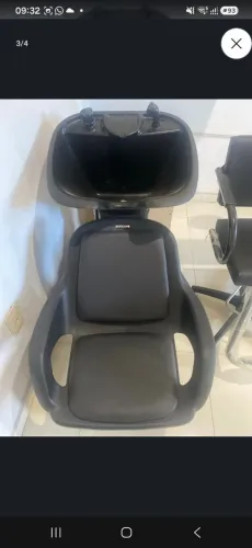 Kit lavatório e cadeira