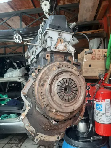 Motor parcial Fiesta / Ka 1.0 8vls flex rocam  2008 / 14 usado 