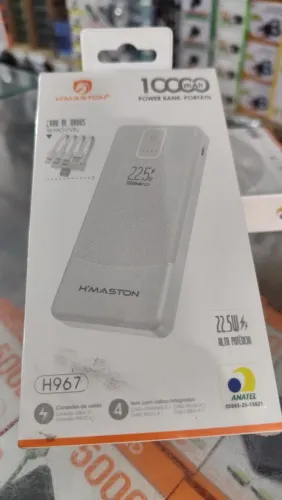 Carregador portátil Turbo 10000mAh 22.5w