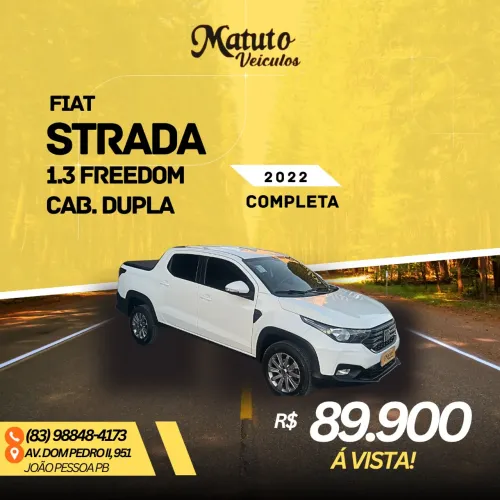 Fiat Strada Freedom 1.3 Flex 8V CD 2022