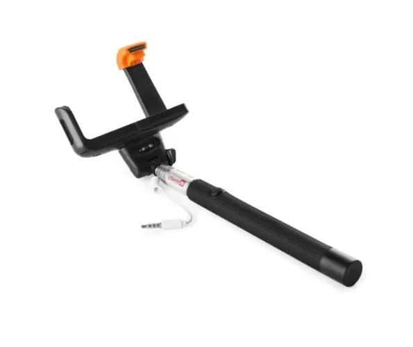 Bastão De Selfie Pau De Selfie Com Cabo P2 Para Celular Smartphone 1 metro