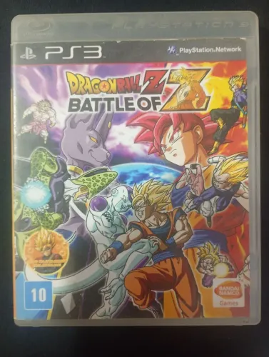 Jogo original Ps3 Dragonball z Battle of Z (Detalhe)