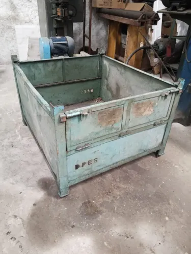 Caixa Ferro Reforçada P/ Estoque 100 X 89 X 50 / -- 01169 Nc Azul