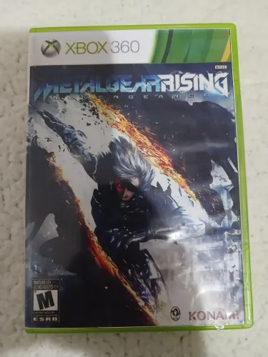 Jogo original xbox 360 metalgearising