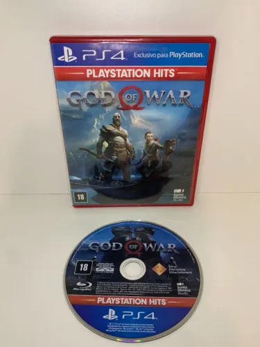 God of War (PS4) -  Mídia Física em ótimo estado