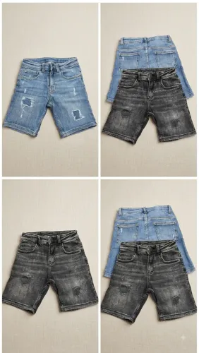 Kit de roupas infantil TAM 06 calça de moletom/ bermudas e camisetas