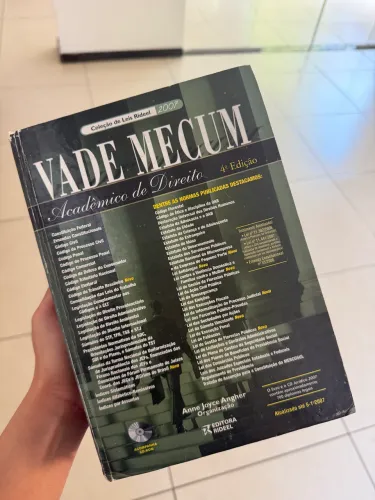 Vade Mecum Acadêmico de Direito Rideel - 4ª Edição 2007