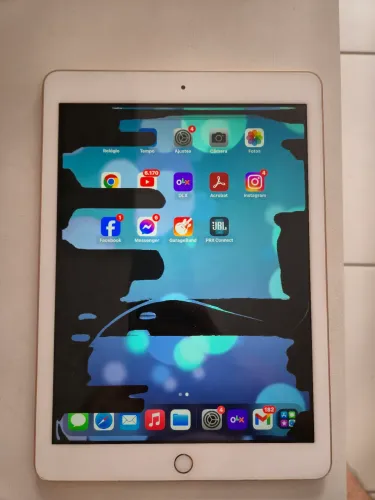 iPad 6 tela trincada
