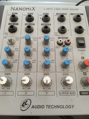 Mesa analógica 3 canais 