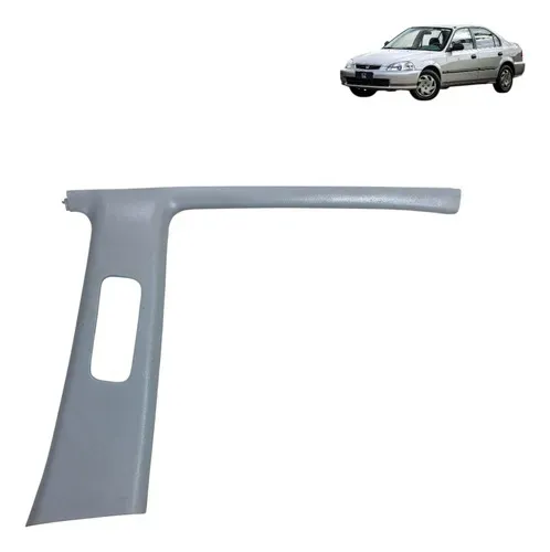 Moldura Coluna Lateral Cinto Lado Direito 1996 2000 Cinza