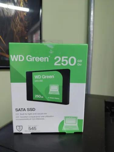 SSD WD Green 250GB SATA III 2.5 - Novo e Lacrado - WDS250G5G0A