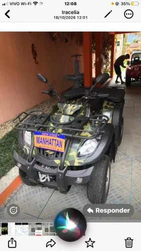 Quadriciclo Montez ano 2015 raridade