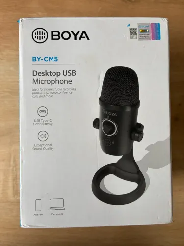 Microfone Boya BY-CM5