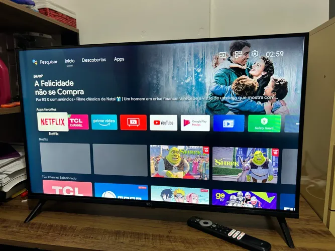 TV TCL 32 por 600 reais