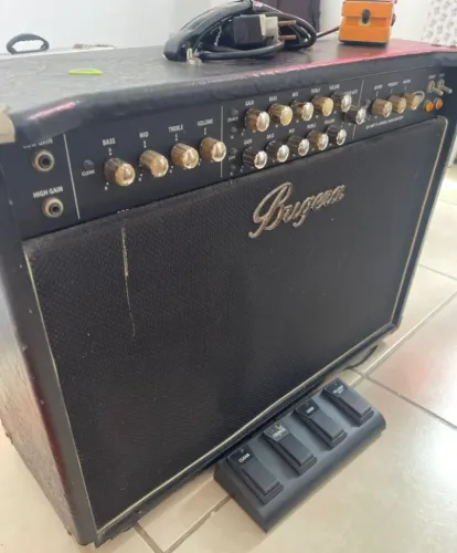 Amplificador valvulado bugera 333xl infinium 120w