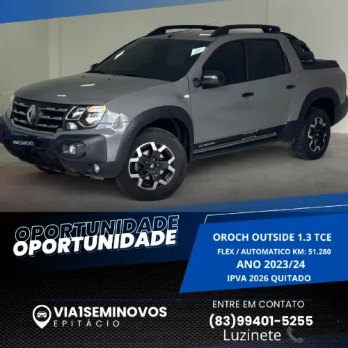 Renault Duster Oroch Outsider 1.3tce Flex Aut. 2024