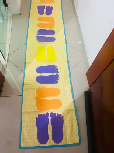 ? PISTA DE PEZINHOS INFANTIL COM BOLSA PARA TRANSPORTE - NOVA E NUNCA UTILIZADA