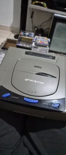 Sega saturno (contém mais produtos descritos, gum do jogo virtua cop)
