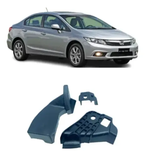 Kit Garra Recuperação Farol Civic 2012 A 2016 Lado Esquerdo