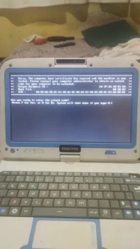 Notebook positivo 