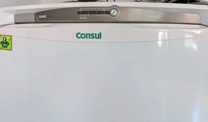 Vendo, geladeira semi nova frost free consul 297 litros.