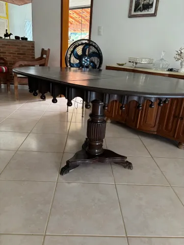 Mesa madeira maciça jacarandá 