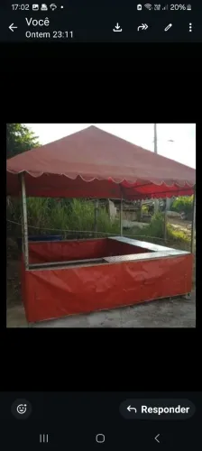 Tenda / barraca de feira