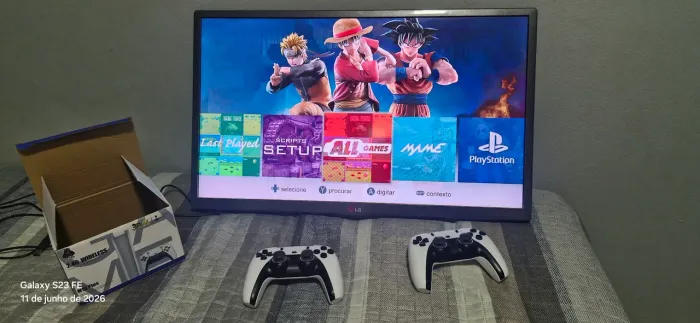 Tv lg + roku tv(smart tv) + video game