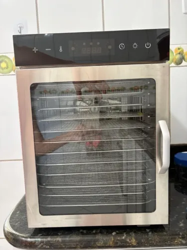 Desidratadora de alimentos 9kg - P/frutas Vegetais Carne Ervas 800W