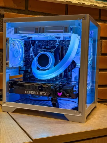PC GAMER PREMIUM | RTX 3070 Ti TUF GAMING| PROJETO WHITE ARGB