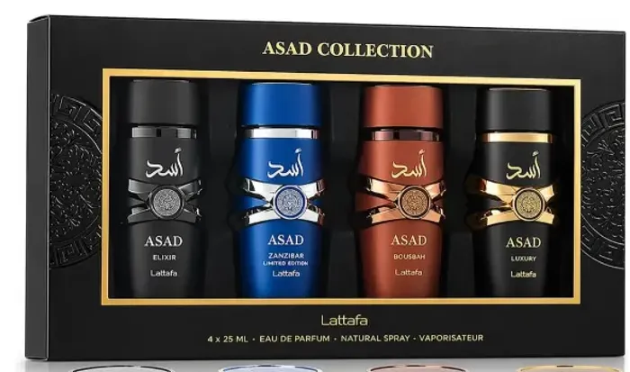 Kit Asad Collection - 4 × 25 ml - Masculino