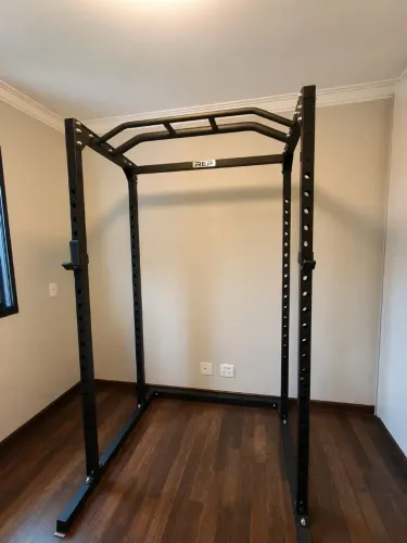 RACK REP POWER FITNESS PR 1100 COM ACESSÓRIOS