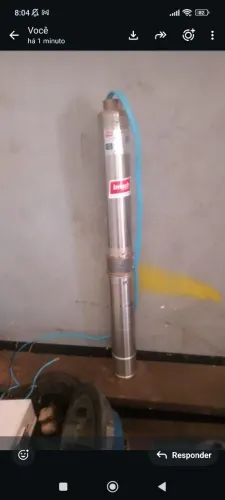 Vendo bomba submersa intech meio CV 127 volts com caixa  de comando