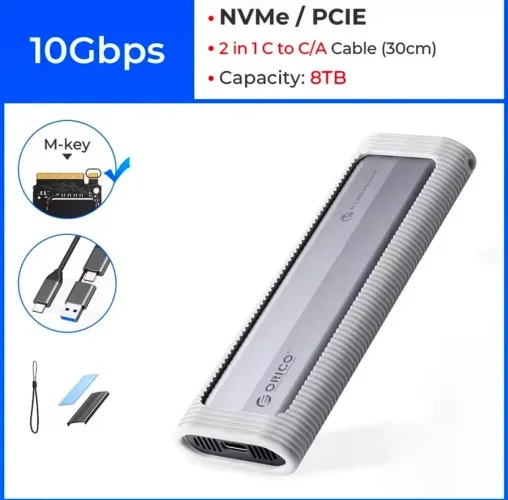 Case SSD M.2 Nvme