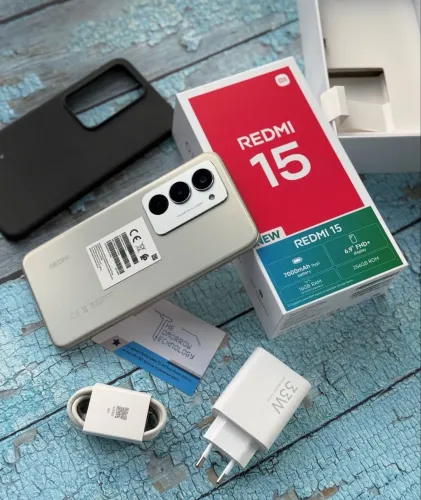 Redmi 15 256GB 08GB ROM 108MP Câmera e Carregamento Rápido Entrega Grátis 